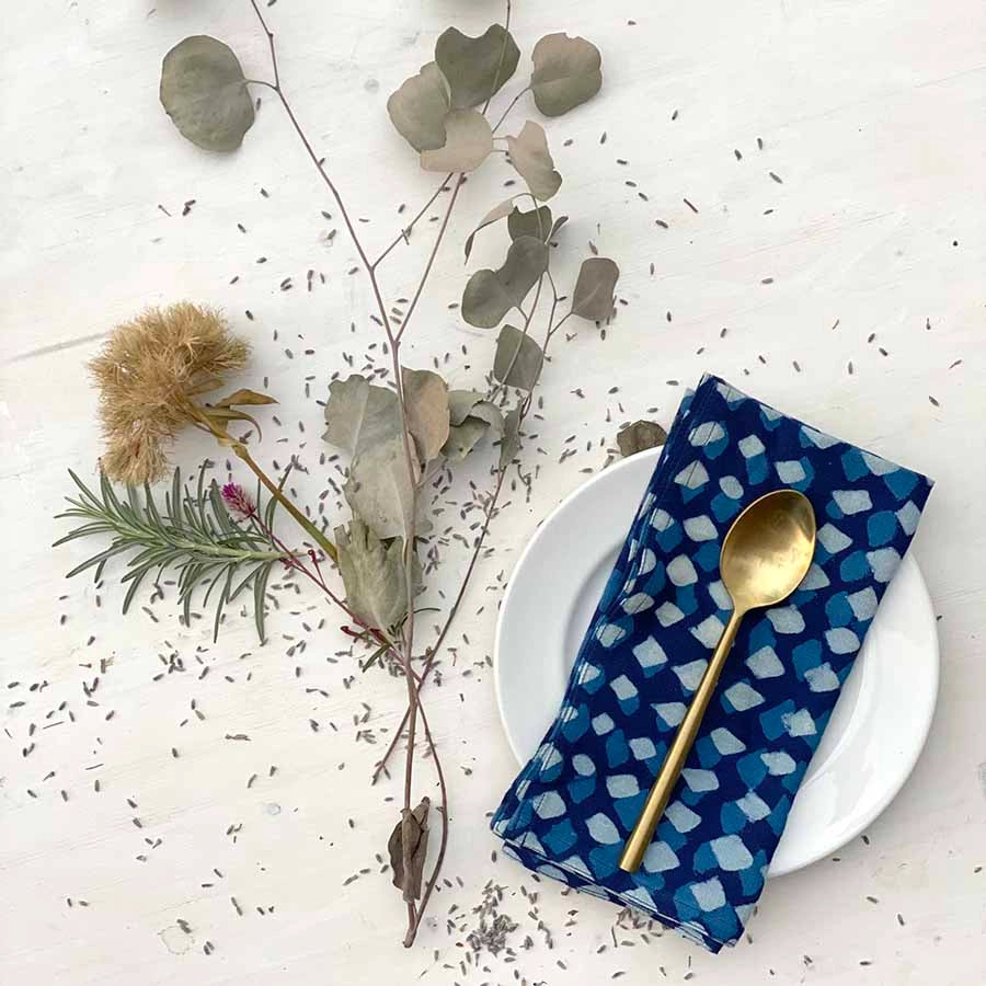 Karma Indigo Blue Napkins