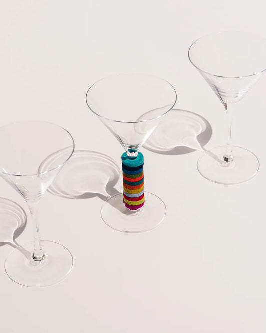 Wine-O's Merino Wool Round Wine Markers