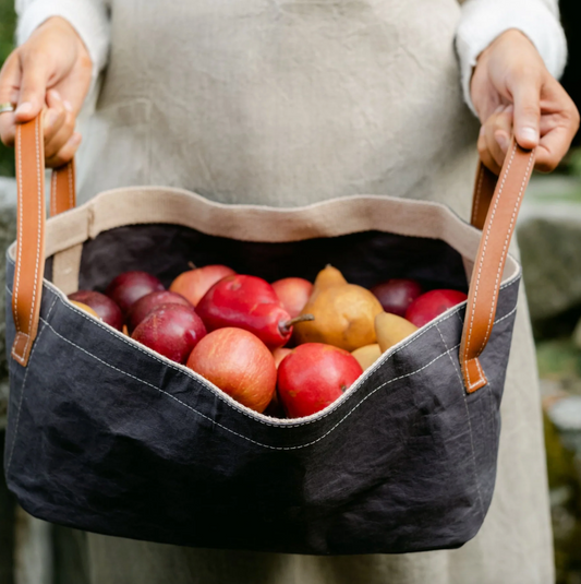 Vassoio Tray Leather Handles