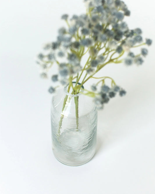 Siena Handblown Hammered Bud Vase
