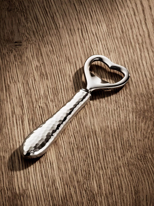 Martelé Bottle opener (150g massive silverplated)