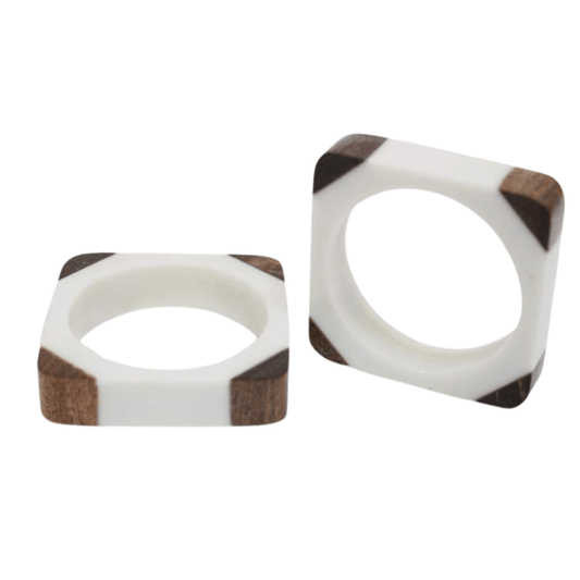 Quatro Napkin Rings