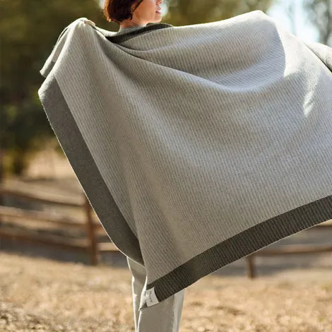 Sunbrella® Signature Indoor Outdoor Throw - Terrace Edge