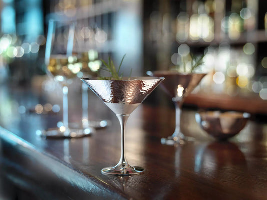 Martelé Cocktail Gift Set (90g silverplated)