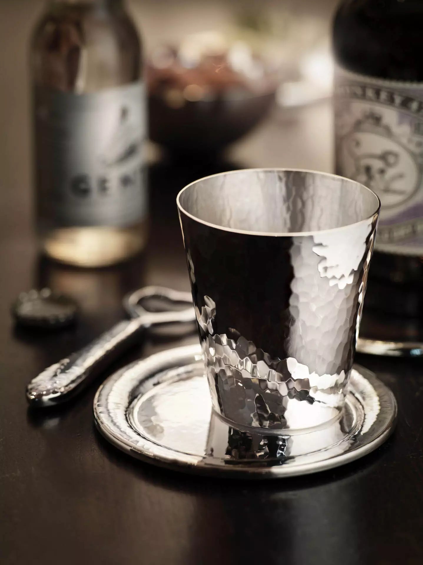 Martelé Gin, water, wine tumbler (90g silverplated)