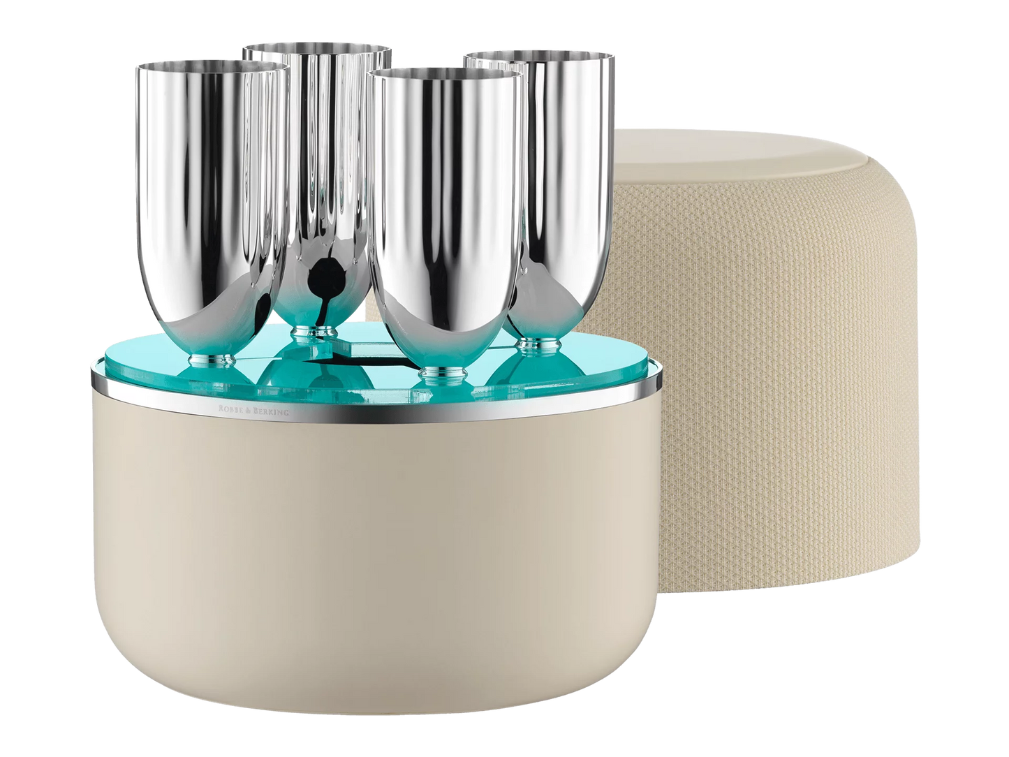 Belvedere Champagne Box (90g silverplated)