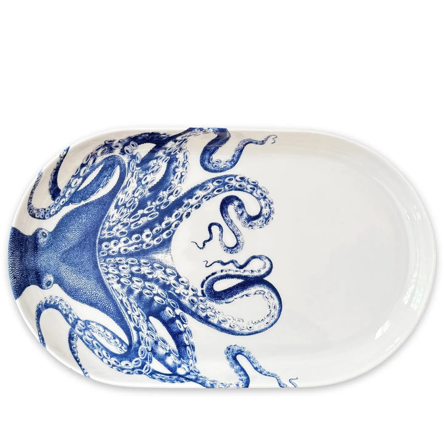 Lucy the Octopus Large Coupe Oval Platter