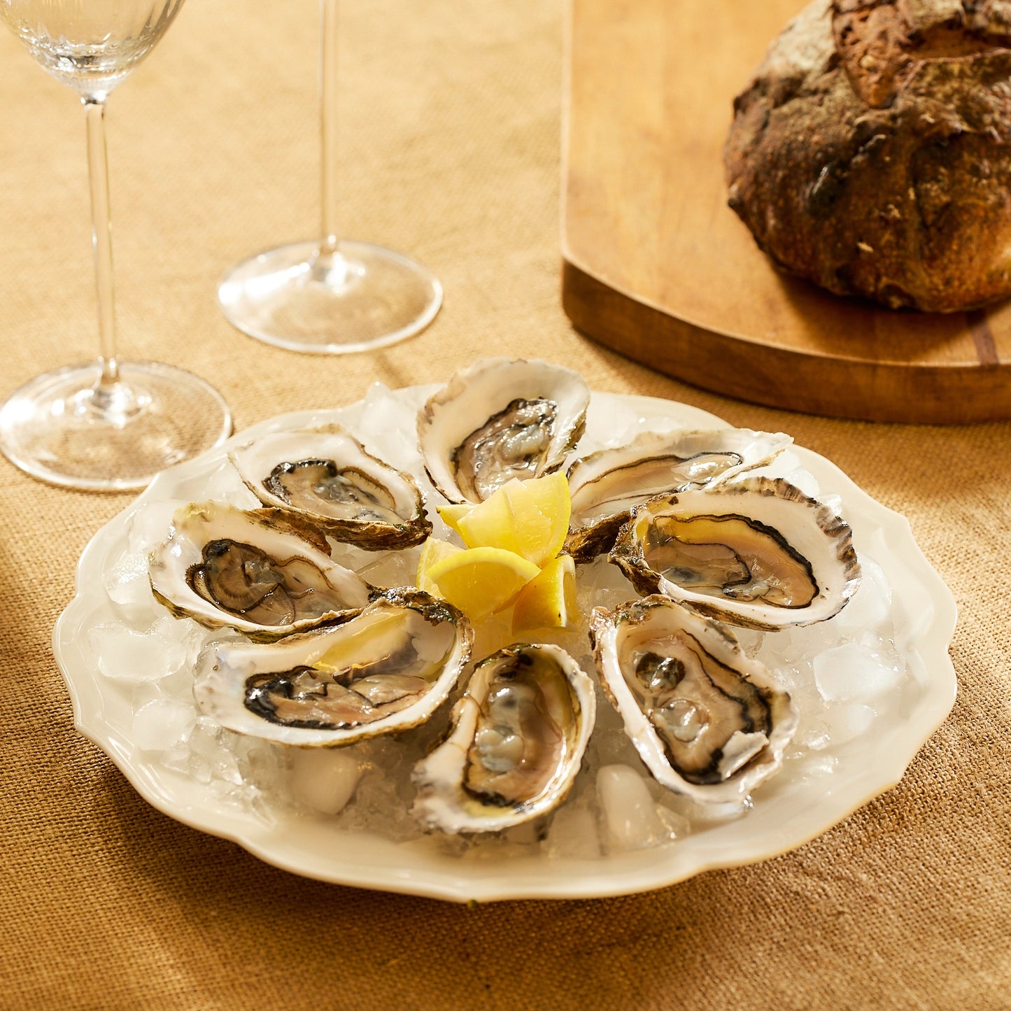 Stella Scalloped Salad Plate