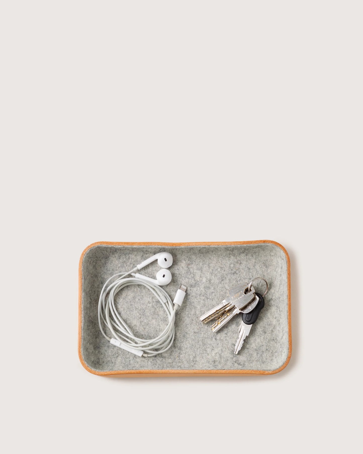 Kawabon Leather/Merino Wool Tray