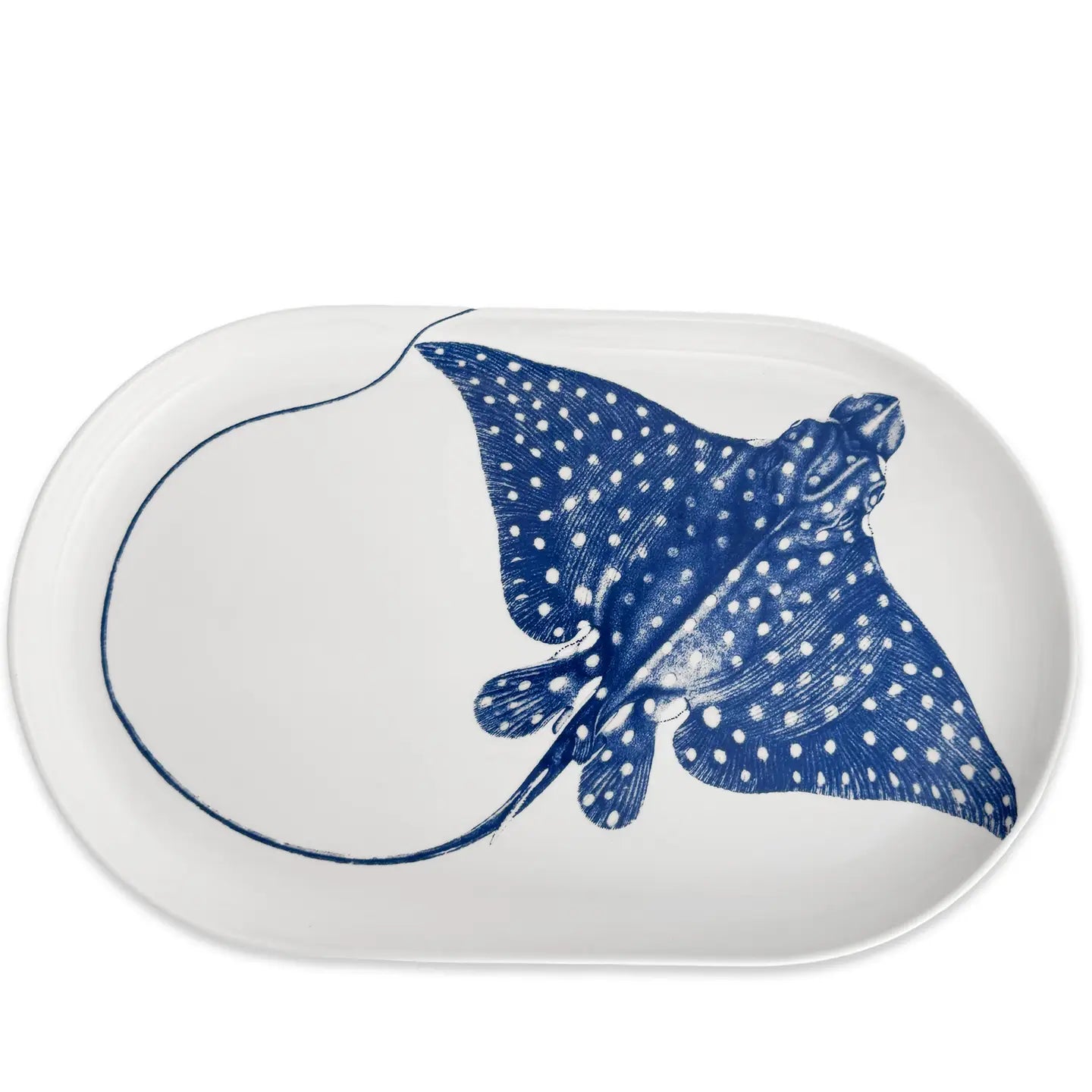 Ray the Stingray Large Coupe Oval Platter