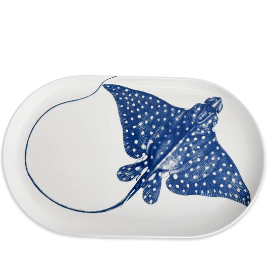 Ray the Stingray Large Coupe Oval Platter