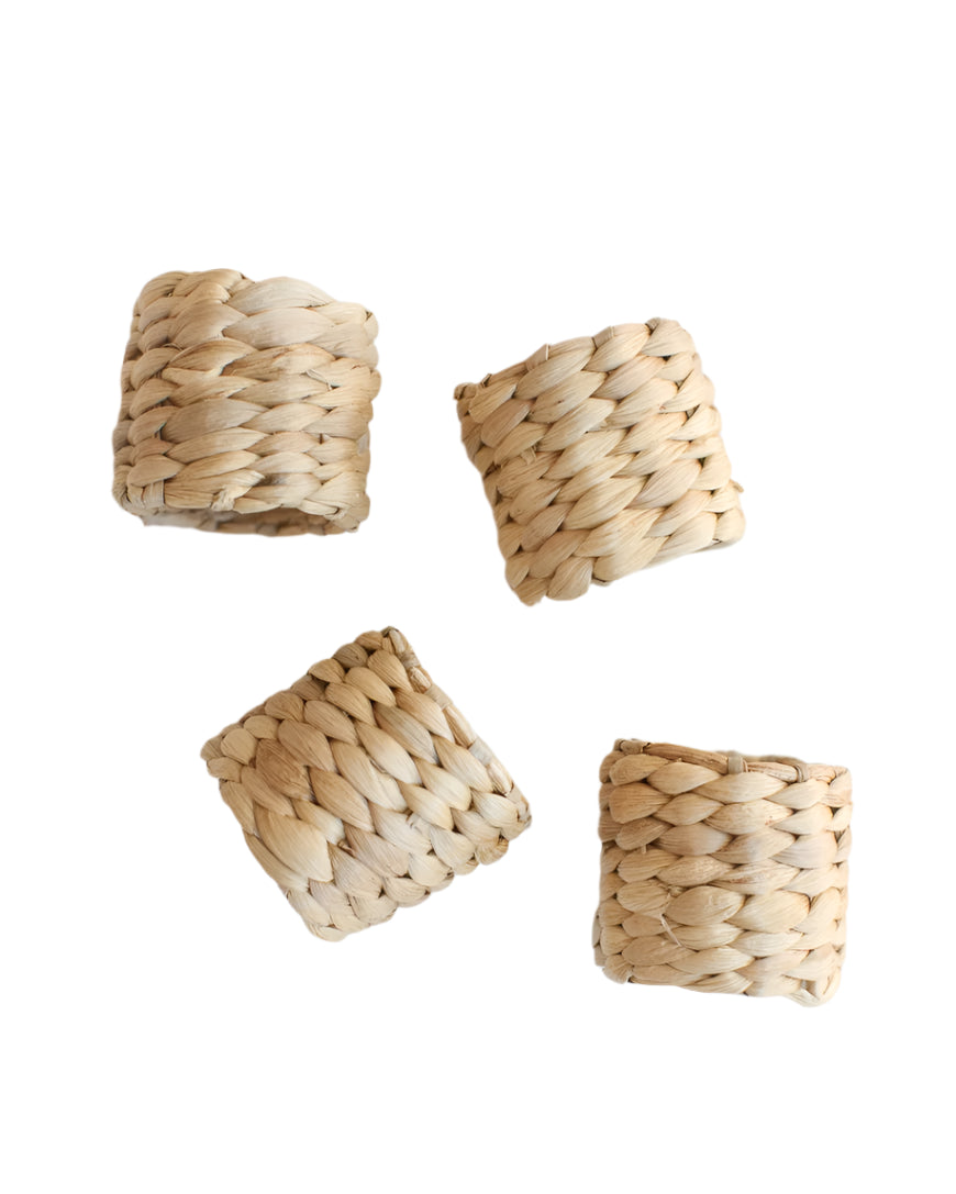 Water Hyacinth Napkin Rings