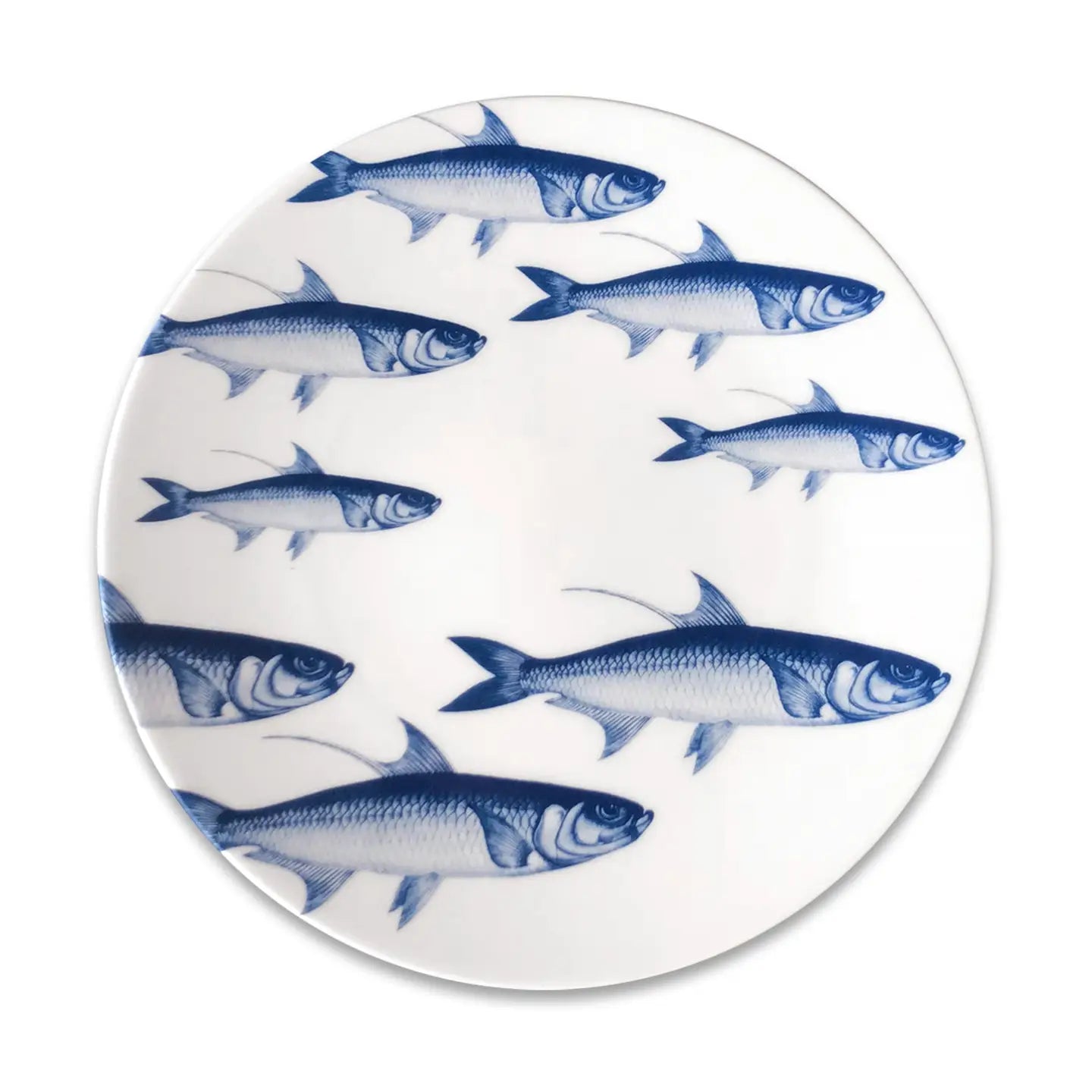School of Fish Coupe Salad Plate
