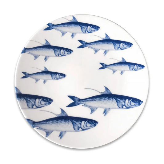 School of Fish Coupe Salad Plate