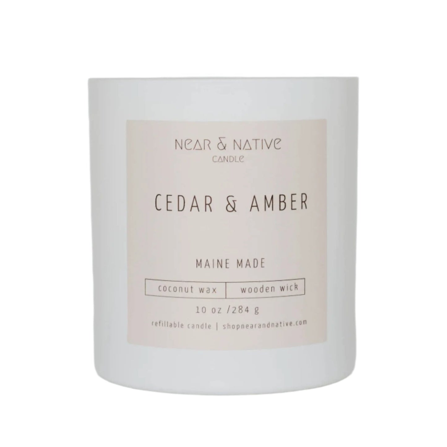 Cedar & Amber Candle