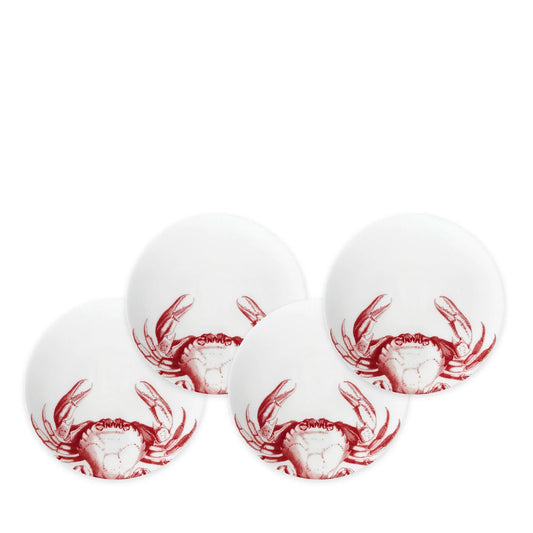 Red Crab, Set of 4
