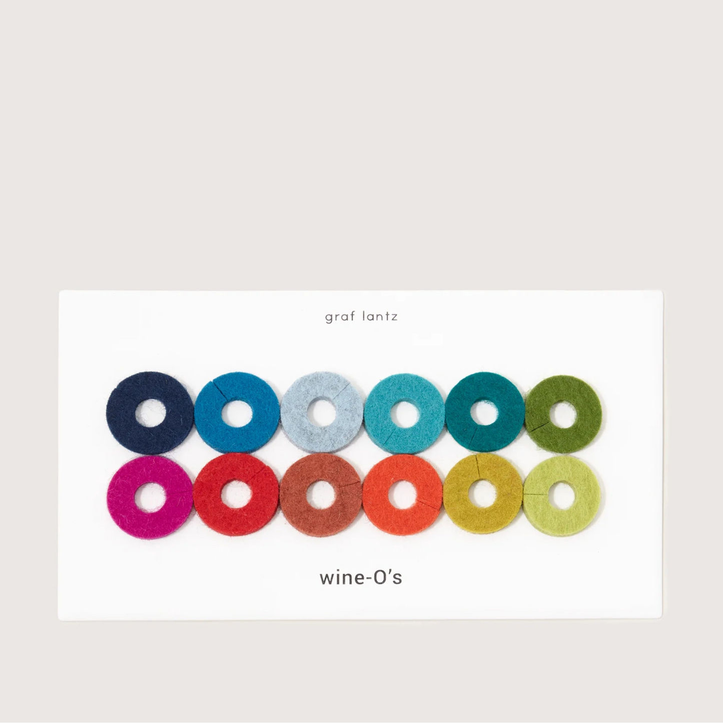 Wine-O's Merino Wool Round Wine Markers
