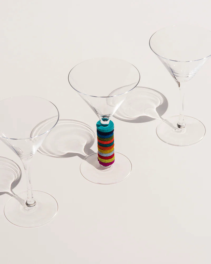 Wine-O's Merino Wool Round Wine Markers