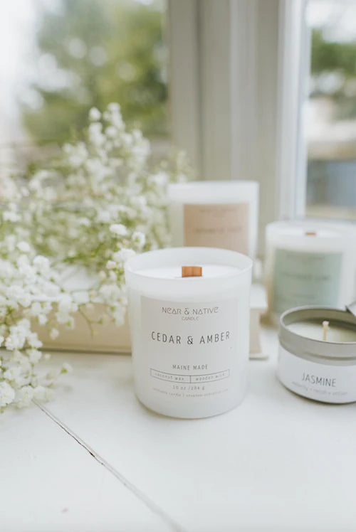 Cedar & Amber Candle