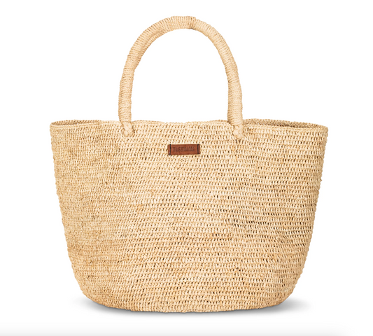 RAFFIA TOTE