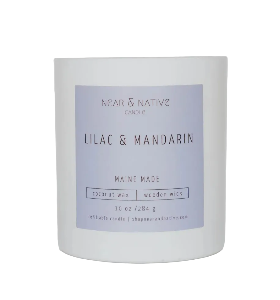 Lilac & Mandarin Candle