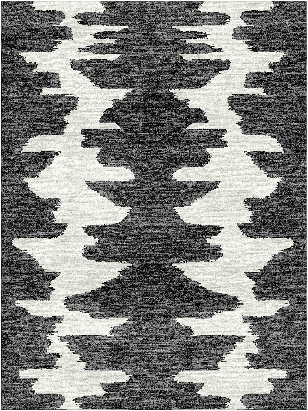 Ink Blot Tibetan Knot