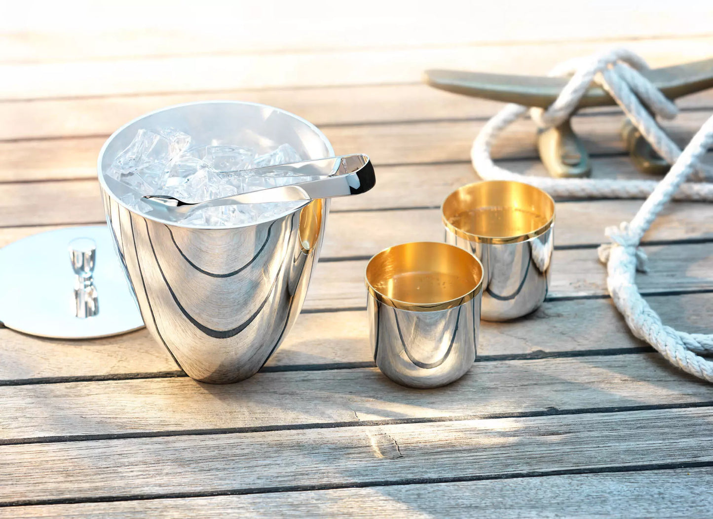 Ice bucket (90g silverplated)