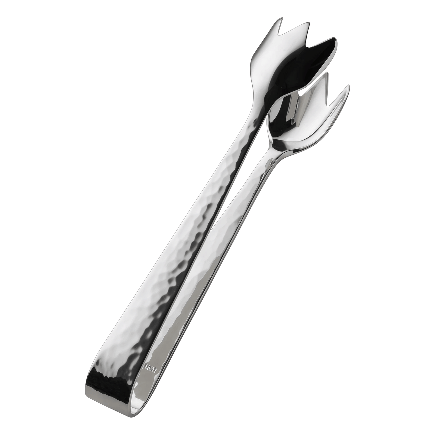 Martelé Ice tongs (150g massive silverplated)