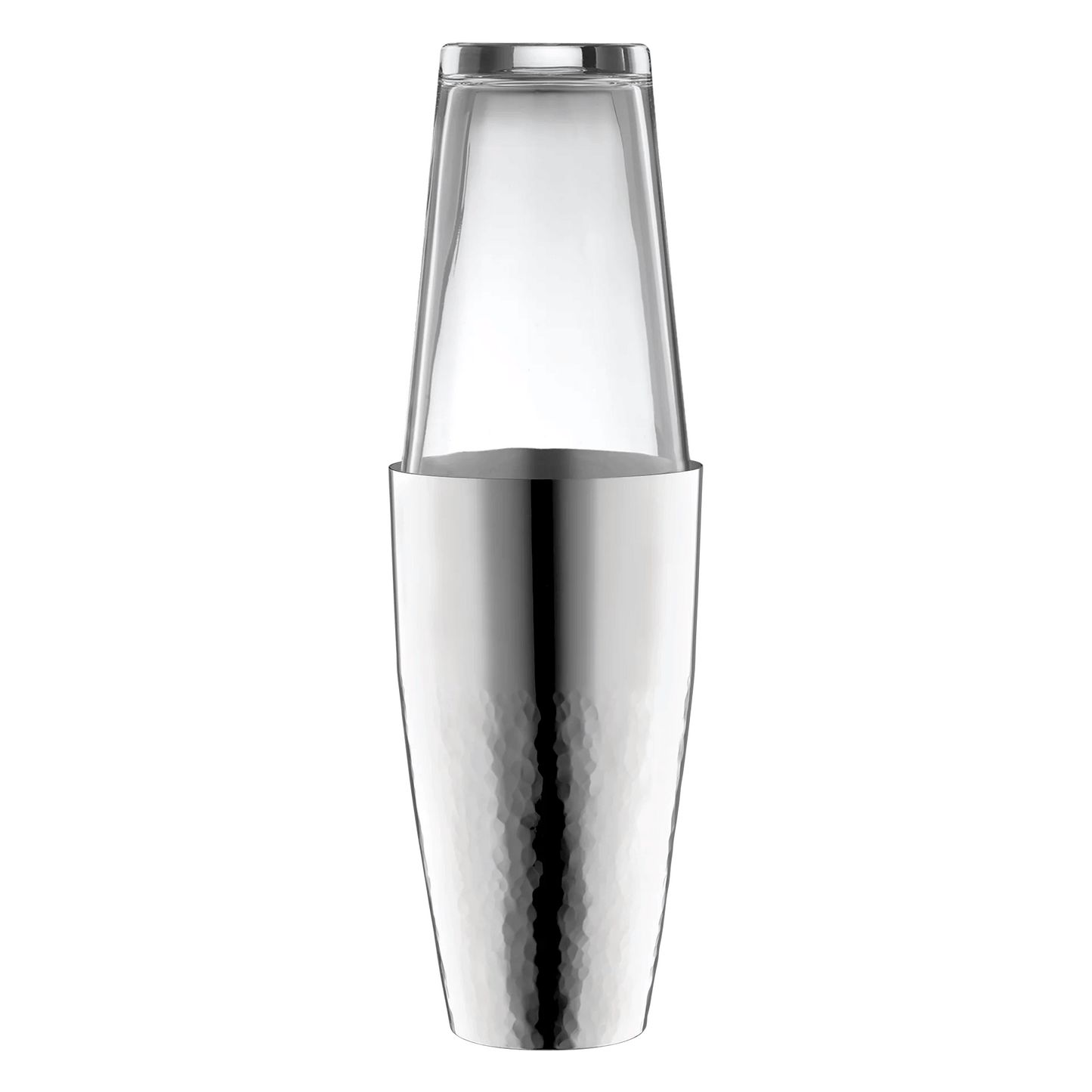 Martelé Cocktail shaker with glass (90g silverplated)
