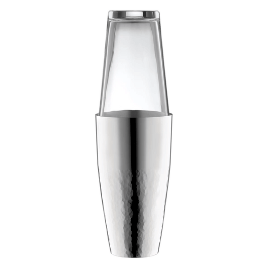 Martelé Cocktail shaker with glass (90g silverplated)