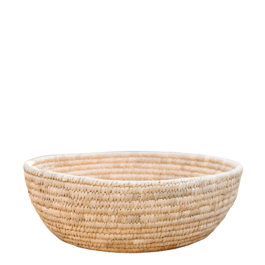 Palm Leaf Jumbo Woven Bowl