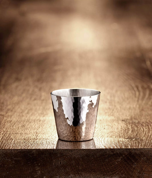 Martelé Vodka beaker (90g silverplated)