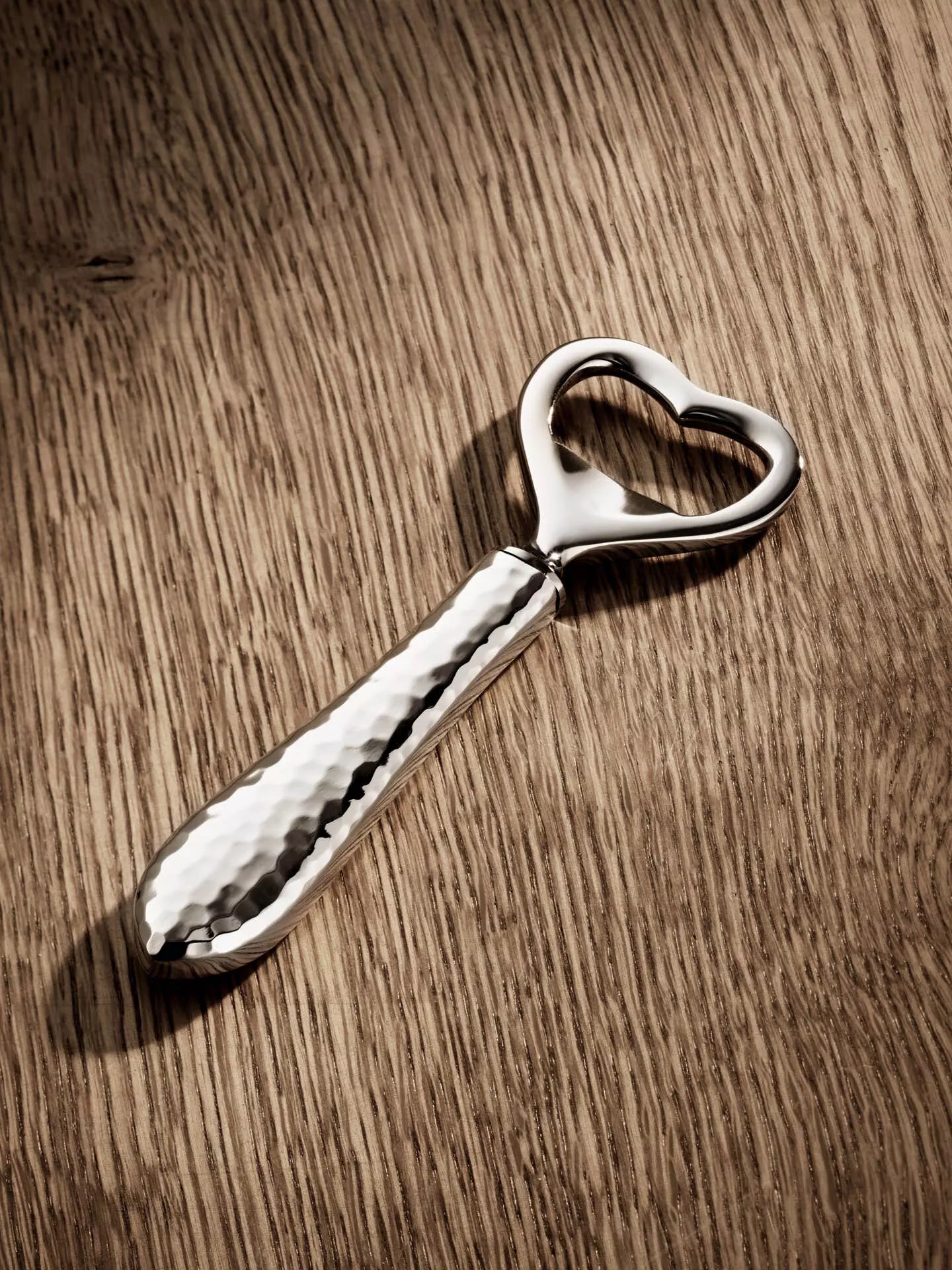 Martelé Bottle opener (150g massive silverplated)
