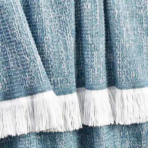 Sunbrella® Crosshatch Indoor Outdoor Throw